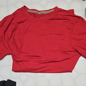 Smartwool Vibrant Red Short Sleeve Tee